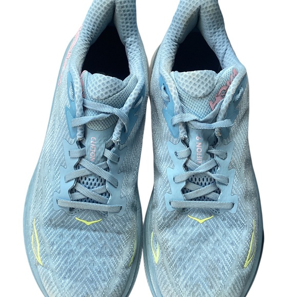 Hoka One Clifton 9 1127896 Women’s Blue Running Shoes Sneakers Size 10B - Picture 3 of 11